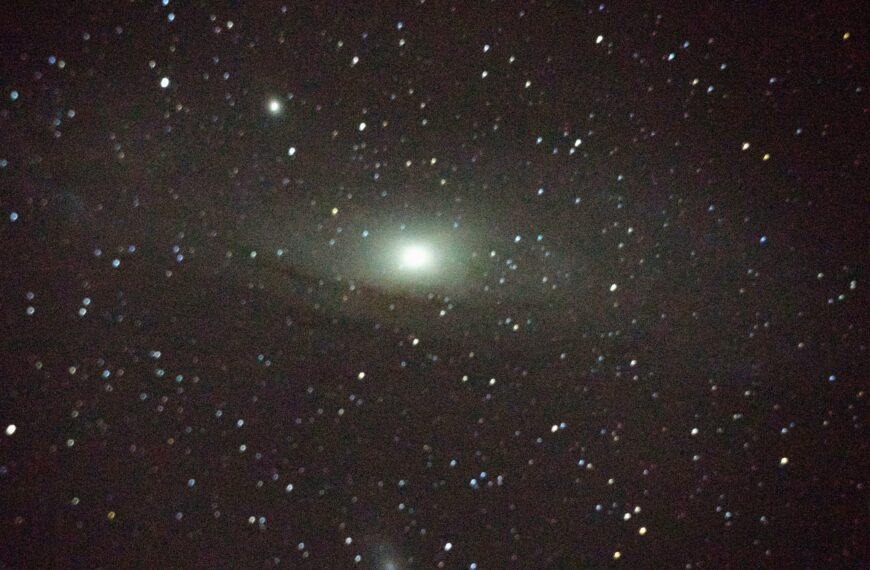 Messier 31 – Unsere galaktische Nachbarin im 2. Versuch