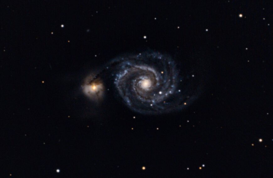 Messier 51 – Die Whirlpool-Galaxie