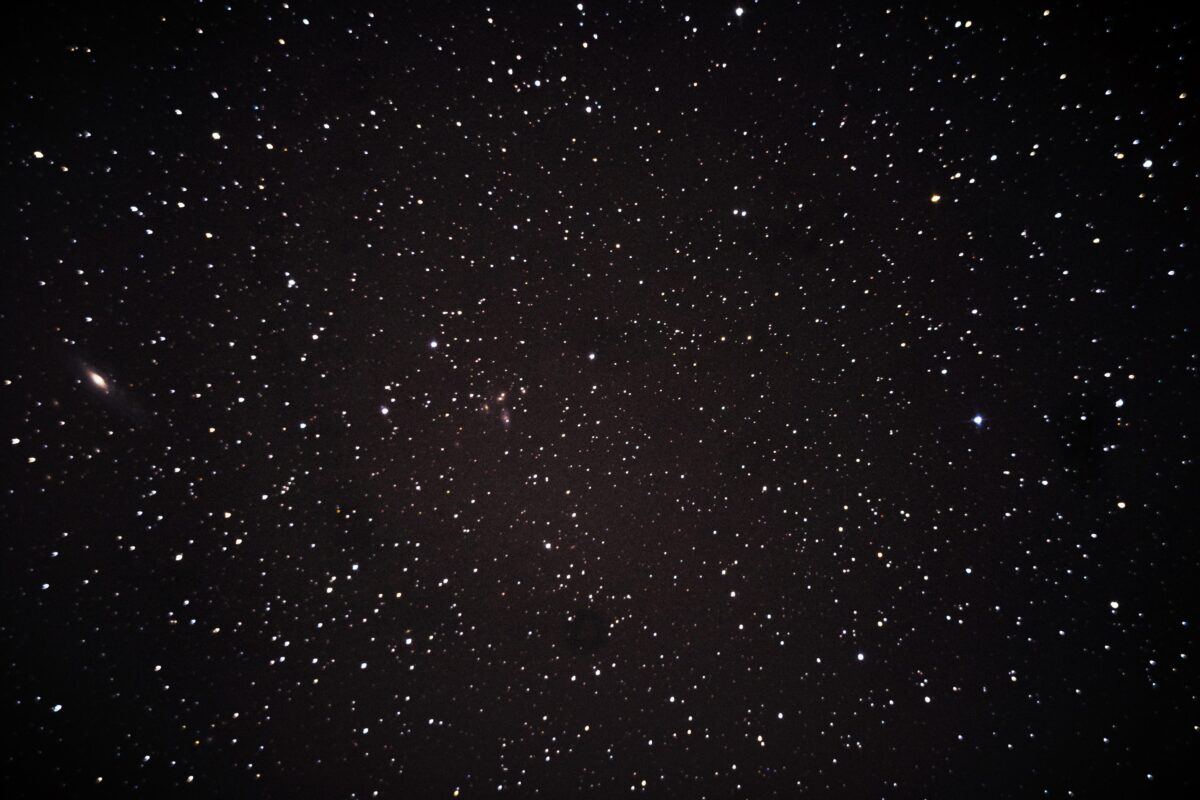 NGC 7331 und Stephans Quintett: 120s Aufnahme