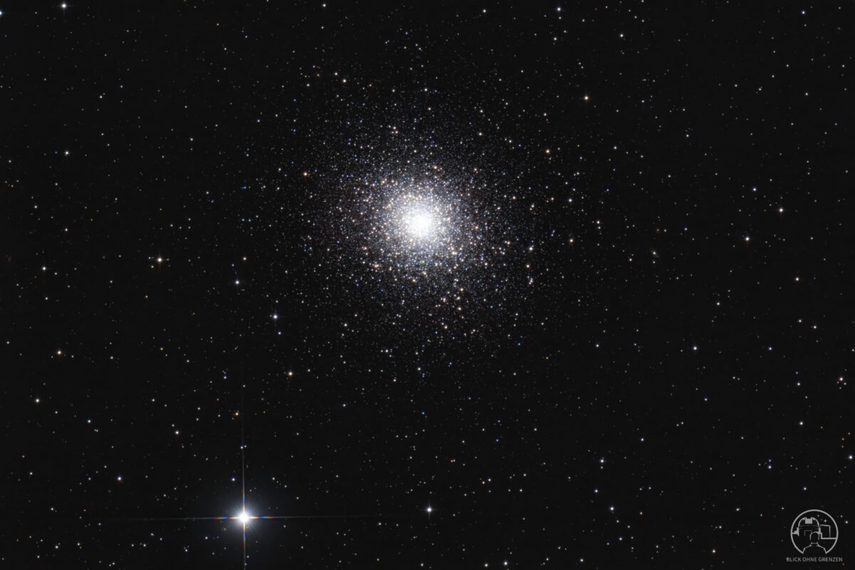 Messier 05 – Der prächtige Kugelsternhaufen im Kopf der Schlange