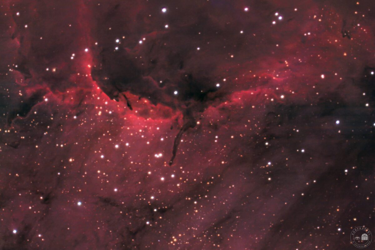 IC 5067 – Filigrane Strukturen im Pelikanrücken