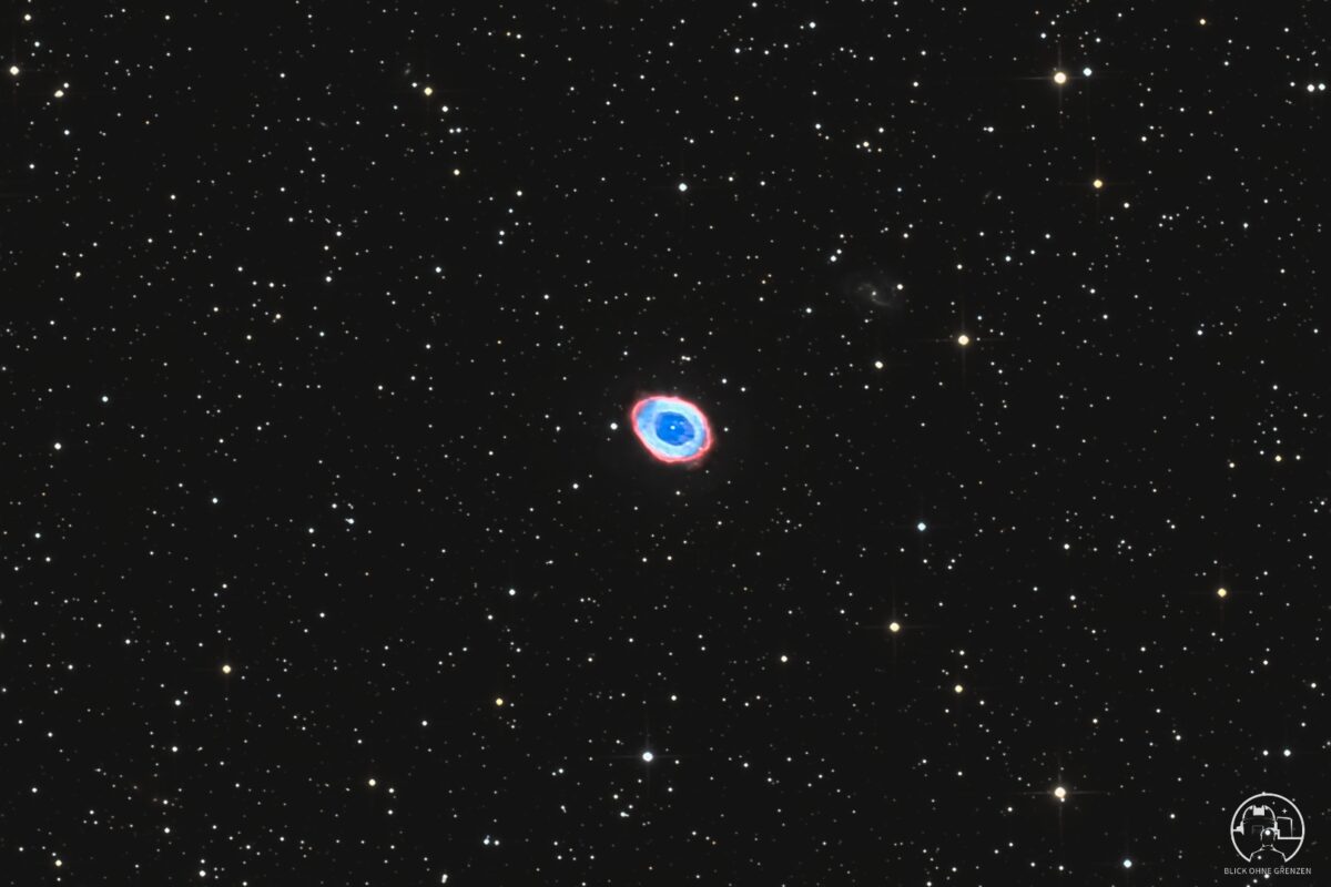 Messier 57 – Der Ringnebel in der Leier (Crop)