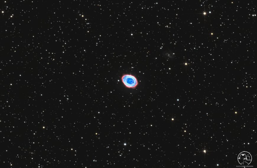 Messier 57 – Der Ringnebel in der Leier (Crop)