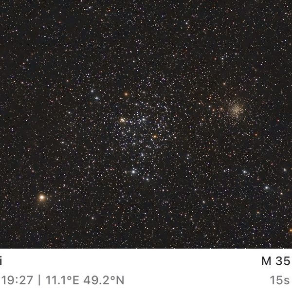 M 35 & NGC 2158 – (Dwarf Mini)