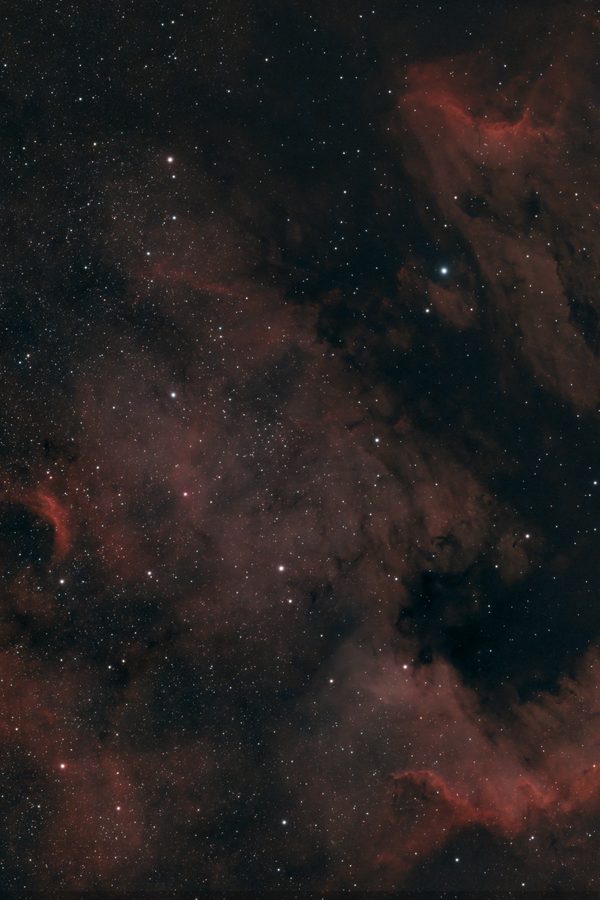 NGC 7000 – Der Nordamerika-Nebel im Seestar S50 Pro