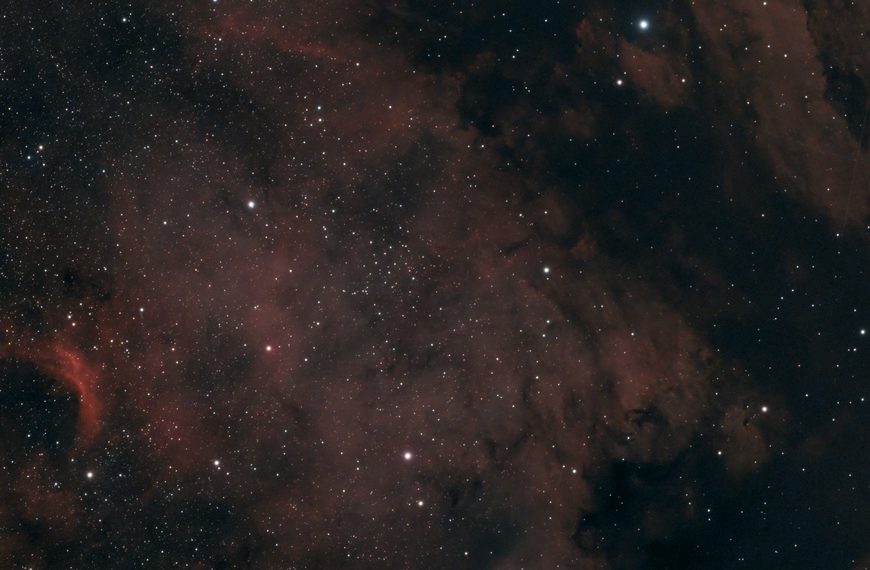 NGC 7000 – Der Nordamerika-Nebel im Seestar S50 Pro