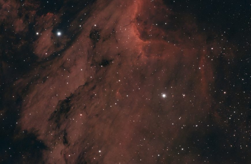 IC 5070 – Der Pelikannebel im Sternbild Schwan