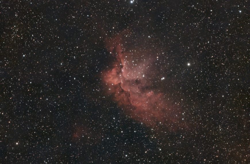 SH2-142 – Zauberer-Nebel (Wizard Nebula) mit dem Seestar S50 Pro im EQ-Modus