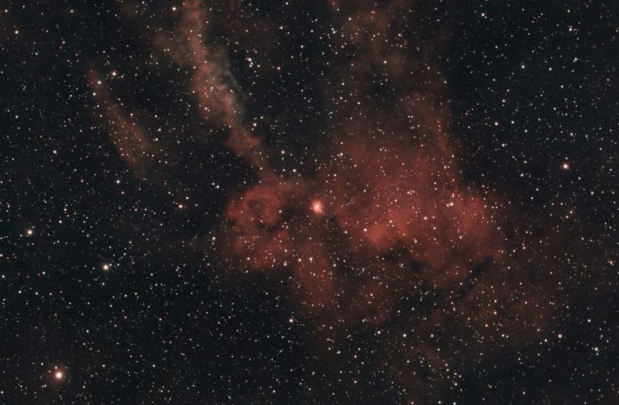 Sh2-157 – Die Krebszange im Seestar-Mosaik