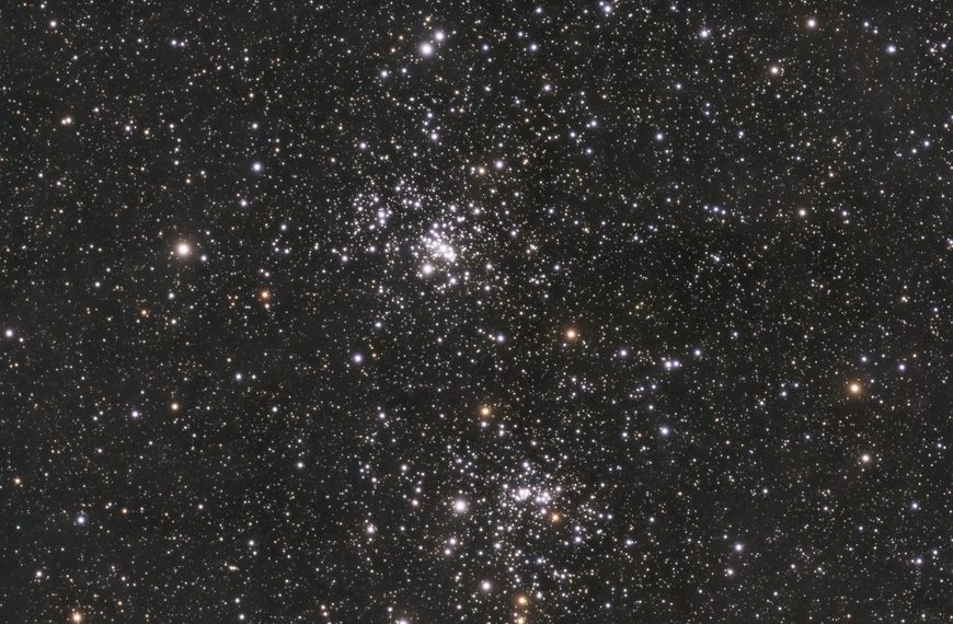 Caldwell 14 – Der Doppelsternhaufen h & Chi Persei im Perseus