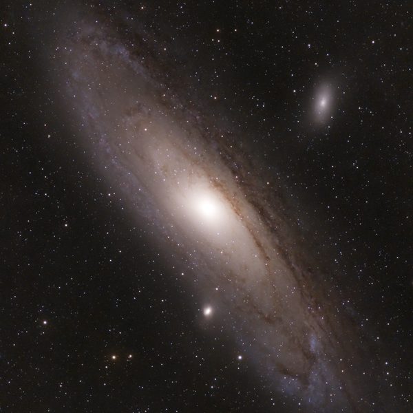 Messier 31 – Die Andromedagalaxie mit dem Seestar S50 Pro im Alt-AZ-Modus