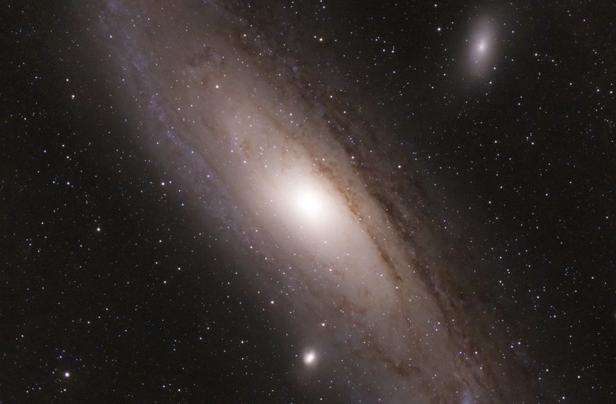 Messier 31 – Die Andromedagalaxie mit dem Seestar S50 Pro im Alt-AZ-Modus