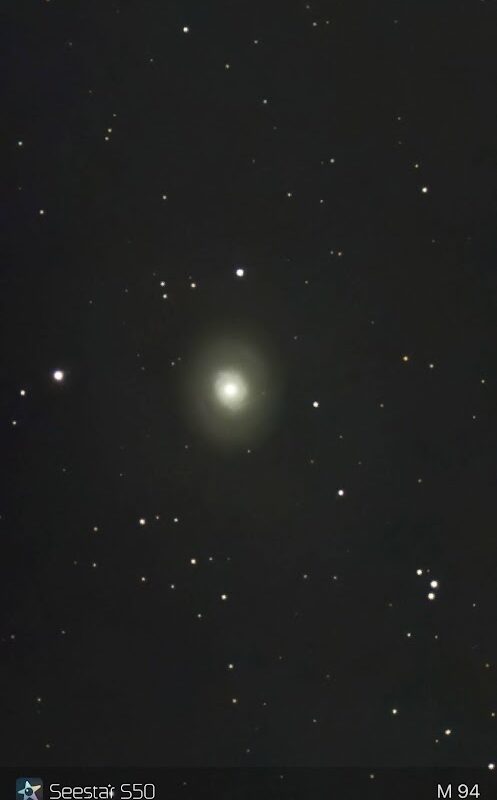 M 94 – Spiralgalaxie (Seestar)