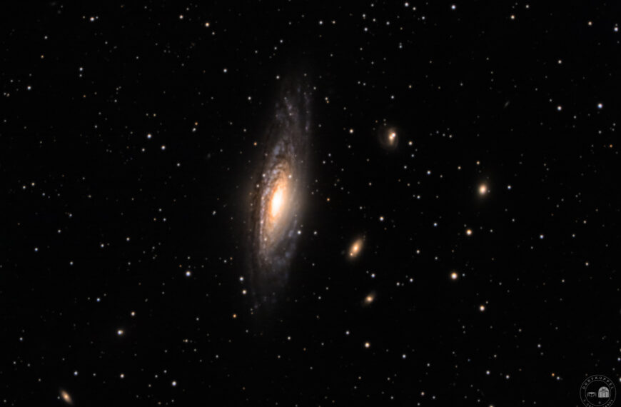 NGC 7331 – Die prächtige Spirale im Pegasus