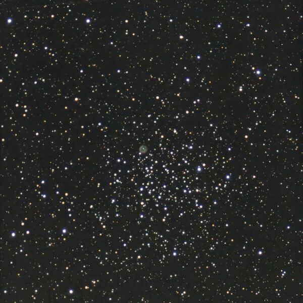 M 46 – Offener Sternhaufen mit planetarischen Nebel (Seestar)