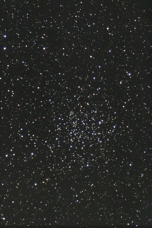 M 46 – Offener Sternhaufen mit planetarischen Nebel (Seestar)