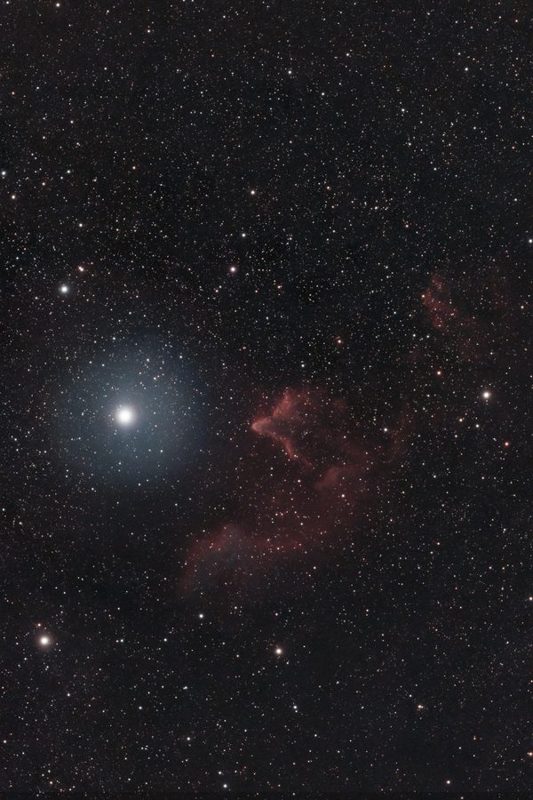 IC 63 – Der Geist der Kassiopeia im Seestar S50 Pro