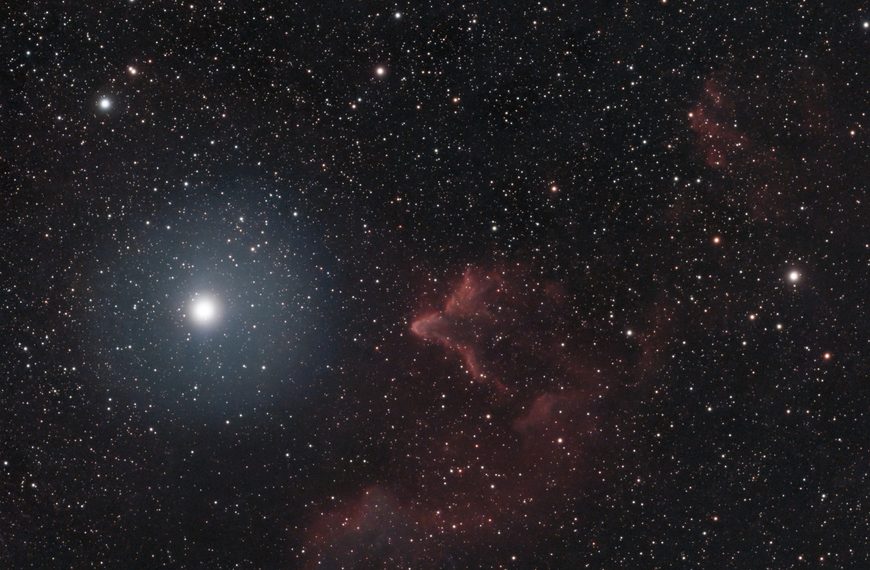IC 63 – Der Geist der Kassiopeia im Seestar S50 Pro